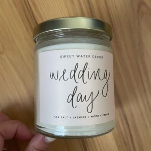 Wedding day candle NEW